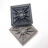 Square Shape Silicone Floor Drain Cover Mesh Sink Strainer Hair Catcher Sewer Outfall Drain Filter Easy to Use