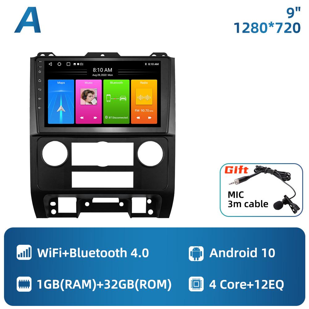 Автомобильное радио для Ford Escape 2007-2012 9-дюймовый экран 2 Din Android головное устройство стерео GPS навигация мультимедийный проигрыватель аудио Авторадио