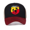 Новая модная летняя бейсболка Abarth Крутые кепки Abarth Унисекс для улицы сетчатая дышащая кепка тракер Повседневные кепки Snapback
