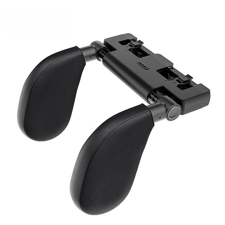 Регулируемая детская подушка-подголовник из пеноматериала с эффектом памяти для автомобиля, для сна на боку и поддержки шеи