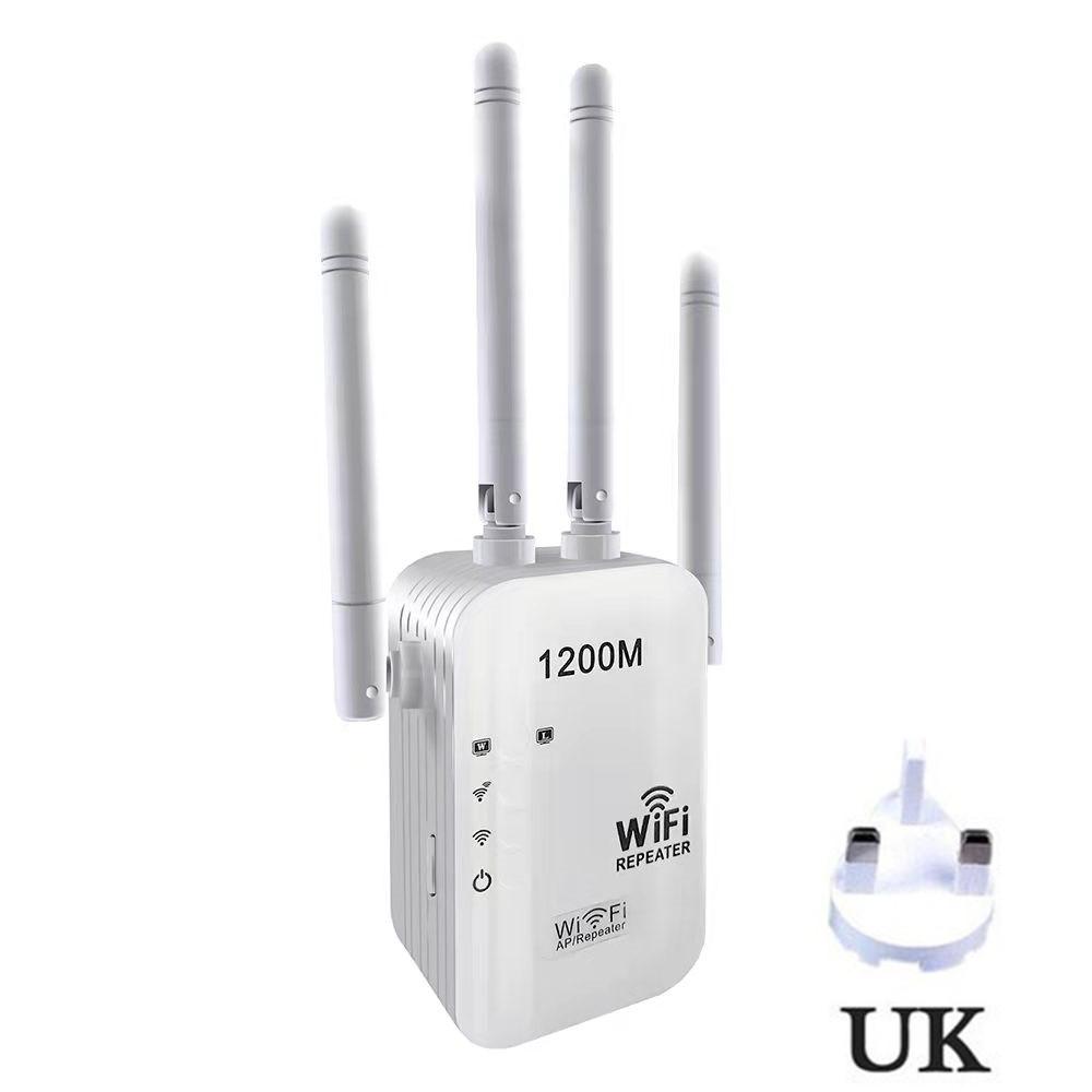 WiFi Range Extender Repeater 1200Mbps Dual Band Wireless Router Signal Booster