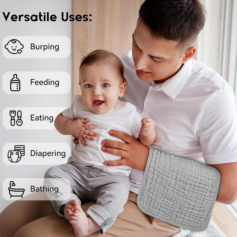 Большие детские муслиновые пеленки для срыгивания, хлопковые нагрудники для новорожденных, разноцветные пеленки для срыгивания для мальчиков и девочек