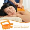 Resin Fascia Cellulite Massager Amber Muscle Massage Comb Fascia Massage Comb  For Shoulder Back