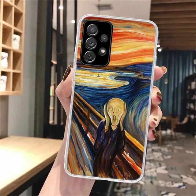 Мягкий чехол для телефона с масляной живописью Ван Гога для Samsung Galaxy A51 A50 A71 A70 A10 A20e A30 A40 A41 A31 A21s A11 A6 A7 A8 A9 Plus