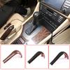 1 шт. АБС Карбон Для BMW 3 5 6 Серии X3 X5 E39 E46 E53 E60 E61 E63 E83 2004-2010 Аксессуары для интерьера автомобиля Накладка на ручку переключения передач