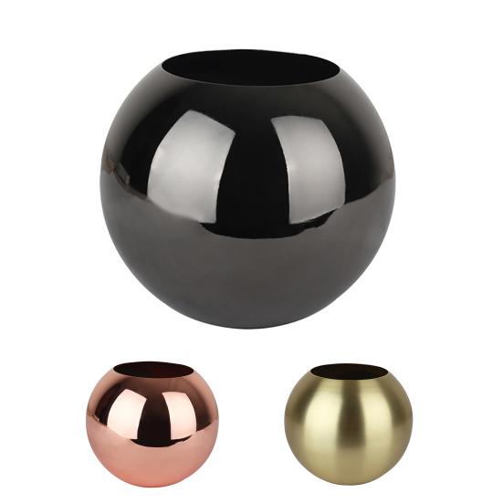 Небьющаяся полированная ваза для цветов из нержавеющей стали, минималистичные поделки, контейнер для цветов, домашний декор