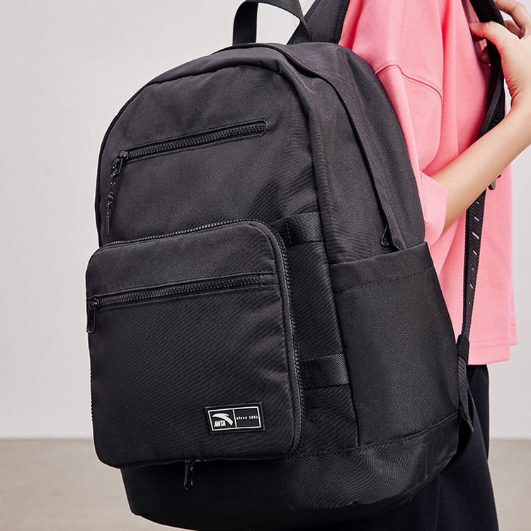 Anta Oxford Backpack Regular Unisex Black 192238152-1