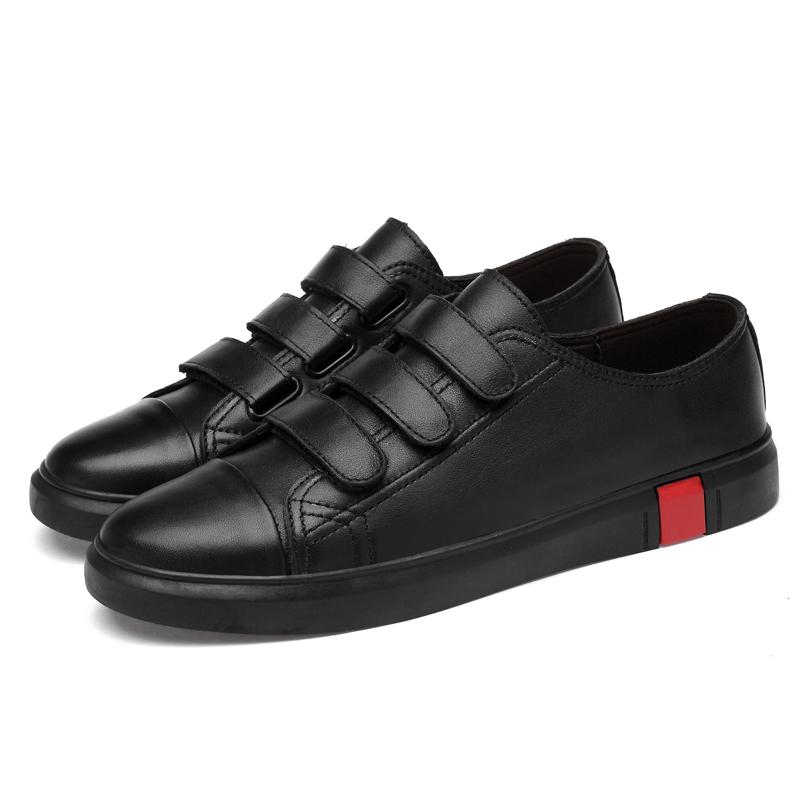 Мужские повседневные кроссовки из натуральной кожи 2024 года на платформе, удобные вулканизированные туфли, противоскользящие, для активного отдыха, теннисные туфли для мужчин и женщин, обувь для ходьбы