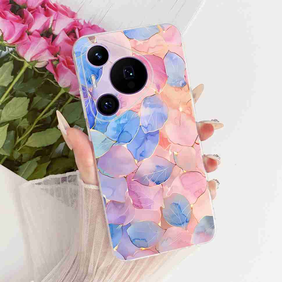 For Huawei Pura 70 Pro HBN-LX9 Case Luxurious Pattern Butterfly TPU Back Cover For Pura 70Pro+ 70 Pro Plus HBN-AL10 Phone Shell