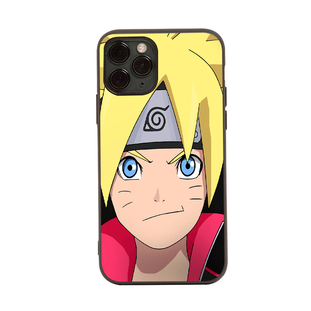 Чехол WD4 Boruto Naruto Black Soft для Samsung Note 20 Lite S24 Ultra S23 A03 A05 A06 A11 A71 A15 A16 A13 A24 A25 A33 A52 A53 A50 M55 M35 Plus