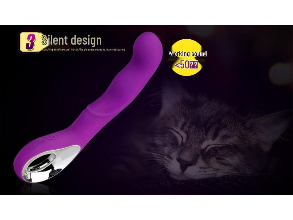 Langchao Rechargeable 10-Frequency Vibrator - Strong Shock, Water-Resistant, Intimate Adult Toy for Women