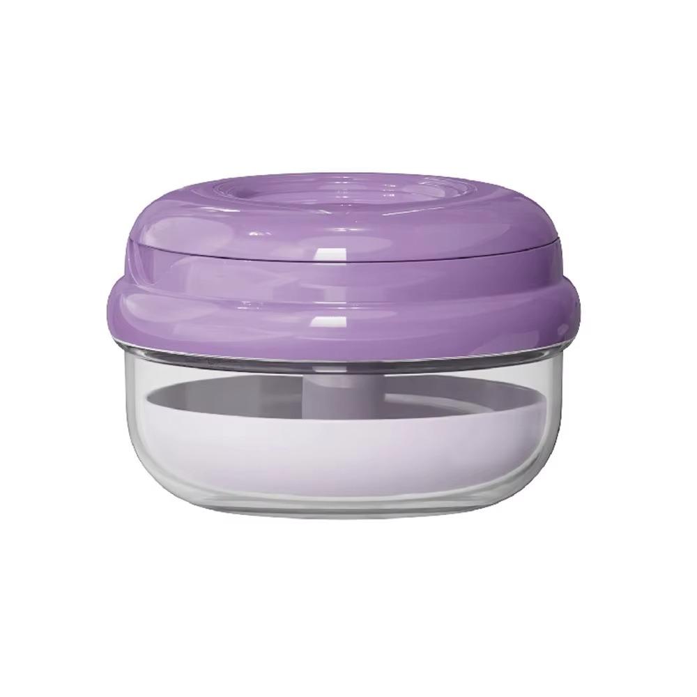 Clear Case Portable Denture Case Elastic Lifting Denture Soak Cup for Clear Braces