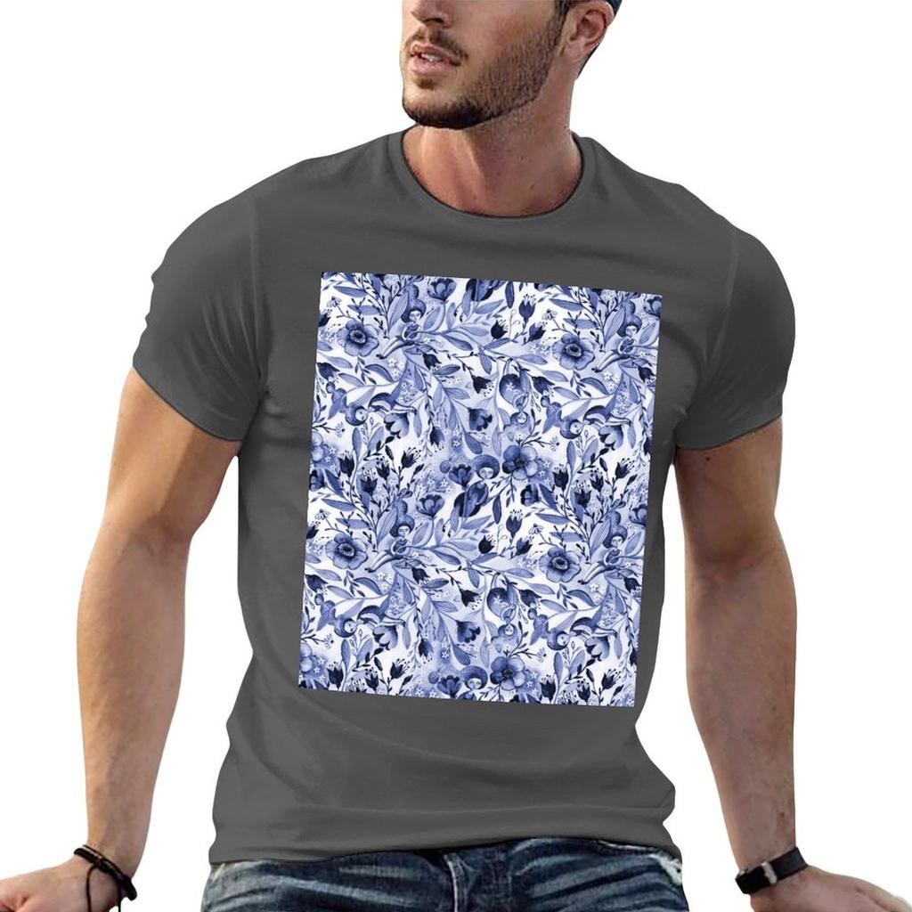 Inktober 2019 Day 10 Pattern In Blue Tshirt Unisex T Shirts Graphic T Shirt For Unisex 100 Percent Cotton Unisex T Shirt Graphic Tshirt