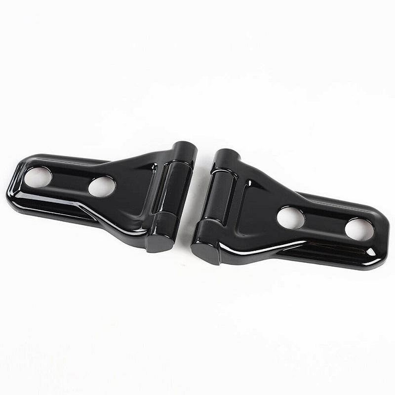 2 шт. крышка петли капота автомобиля отделка черная ABS для Jeep Wrangler JL 2018 2019 2020 2024 2024 2024 автомобильные аксессуары