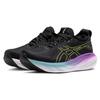 Asics Женские кроссовки Gel Nimbus 25 Черный Светящийся Желтый 1012B356-004