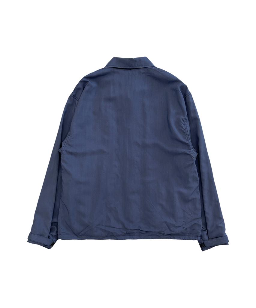 Losttownsupply Rayon Coach Jacket Navy