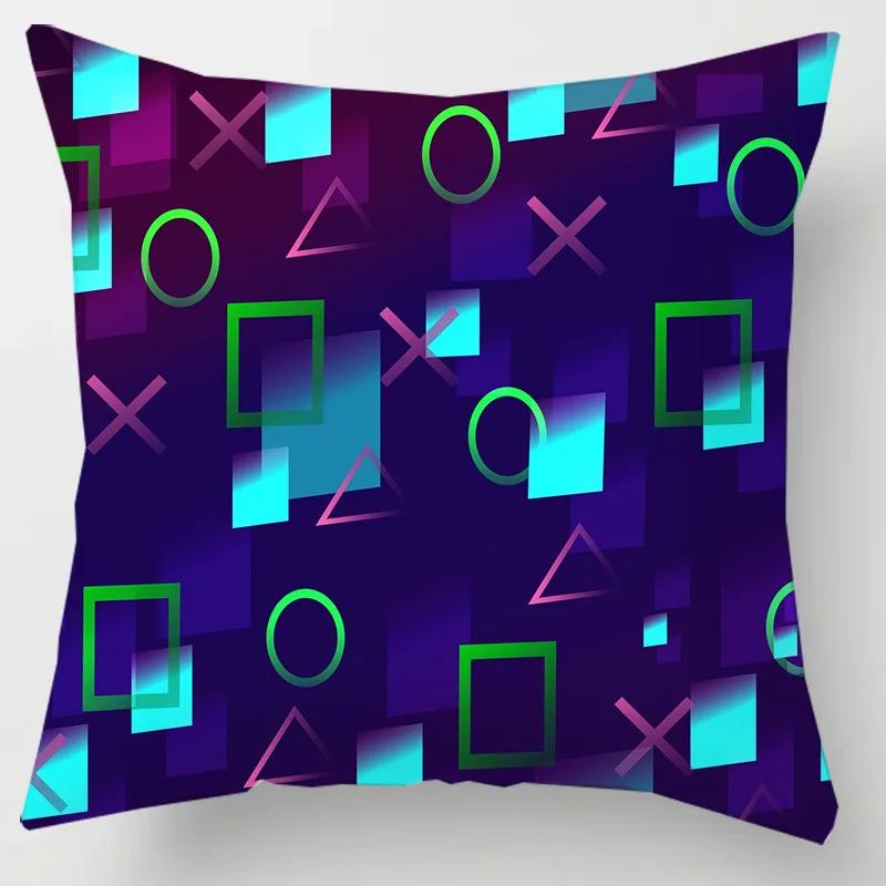 Home Decor TV Game Fan Style Square Pillowcase Cushion Cover Anime New Design Gamer Grip Printed 45x45 Gift for Kids