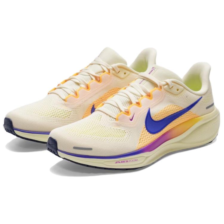 Nike Pegasus 41 Удобные Универсальные Прочные Дышащие Беговые Кроссовки Мужские Кроссовка Бежевый FD2722-703