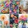 DIY алмазная живопись букет цветов комплект для вышивки крестом мозаика искусство алмазная живопись полный круг/квадратный алмаз украшение дома