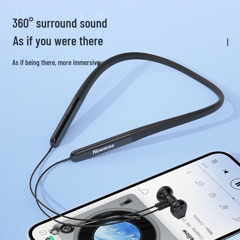 Bluetooth-наушники Newman C6 с шейным ободком