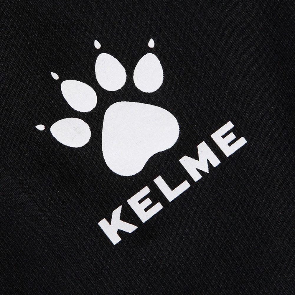 Мужские игровые футбольные шорты Kelme, средней длины, быстросохнущие тренировочные шорты (Синий, Размер M)