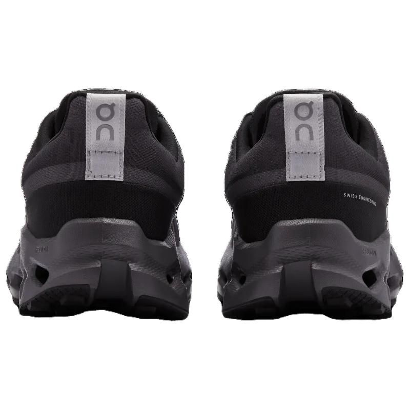 Водонепроницаемые черные мужские кроссовки ON Cloudsurfer Trail Eclipse 3ME10270106