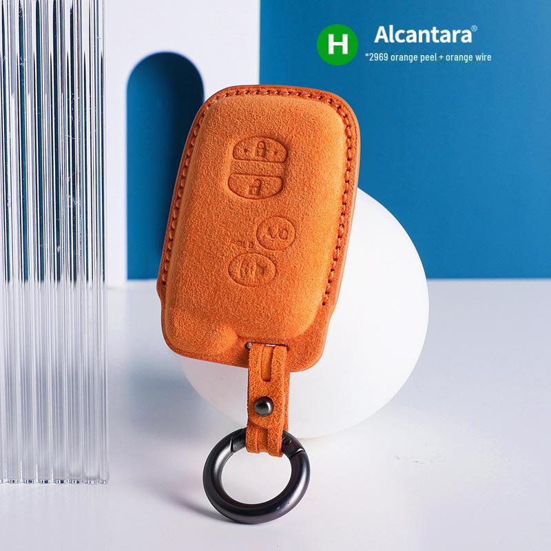 Сумка для ключей Lexus ES300H/ES350/RX270 из алькантары и замши 3D