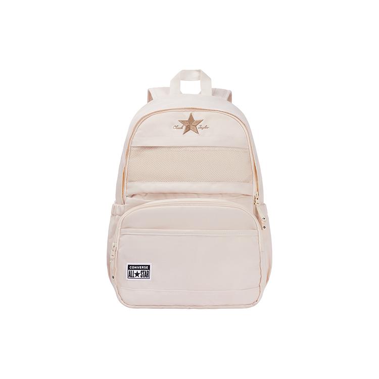 New Converse Polyester Backpack Regular Unisex Cream CV2433001PS-001