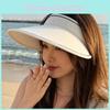 Новая летняя шляпа от солнца из нейлона и ледяного шелка для женщин, уличная модная шляпа с широкими полями и защитой от УФ-лучей