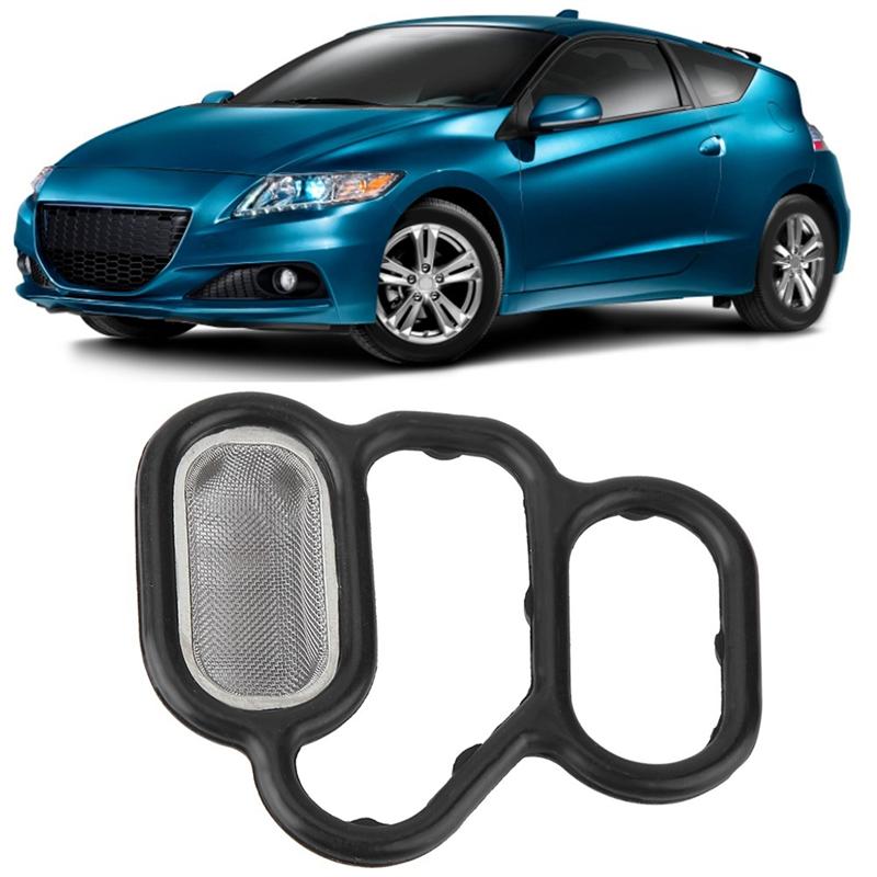 For Honda CR-Z Fit City 10PCS 15825-RB0-003 15825RB0003 VTEC Spool Valve Solenoid Gasket Filter Auto Parts LHD