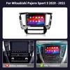 Android 14 Автомагнитола Мультимедийный плеер Навигация Беспроводной CarPlay Стерео Для Mitsubishi Pajero Sport 3 2020-2021 Сенсорный экран