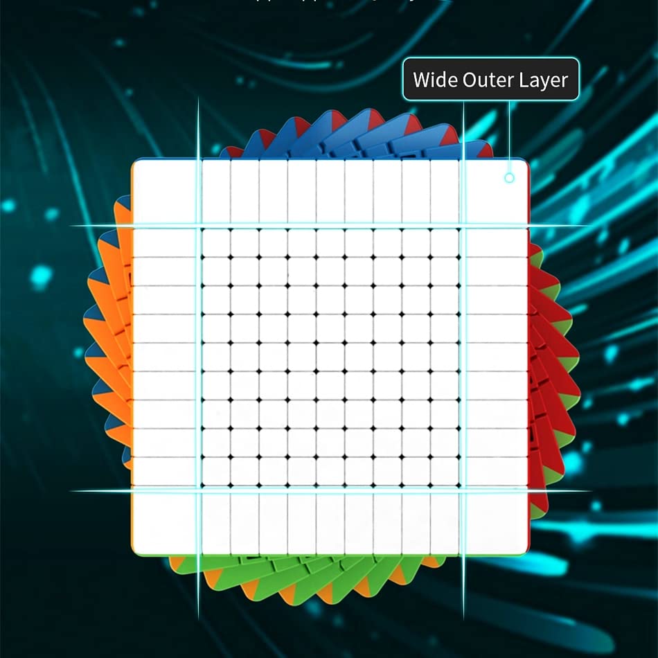 Bucubke Moyu Meilong 11x11 Magic Cube без наклеек, головоломка для класса, магический куб MoFang JiaoShi 89 мм MFJS MEILONG 11x11x11, головоломка