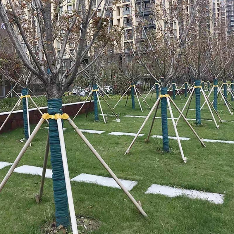 Толстая ткань для обмотки стволов деревьев, защита от солнца, мороза, зимнее теплое покрытие для садовых деревьев, защита уличных растений от заморозков, замерзания и сильного солнца