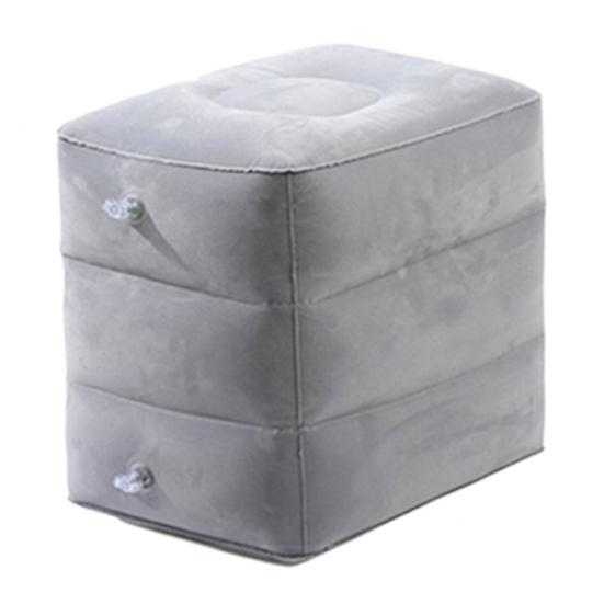 Yousheng Надувная подставка для ног в самолете Регулируемая по высоте износостойкая супермягкая широко используемая складная портативная удлинитель кресла в самолете