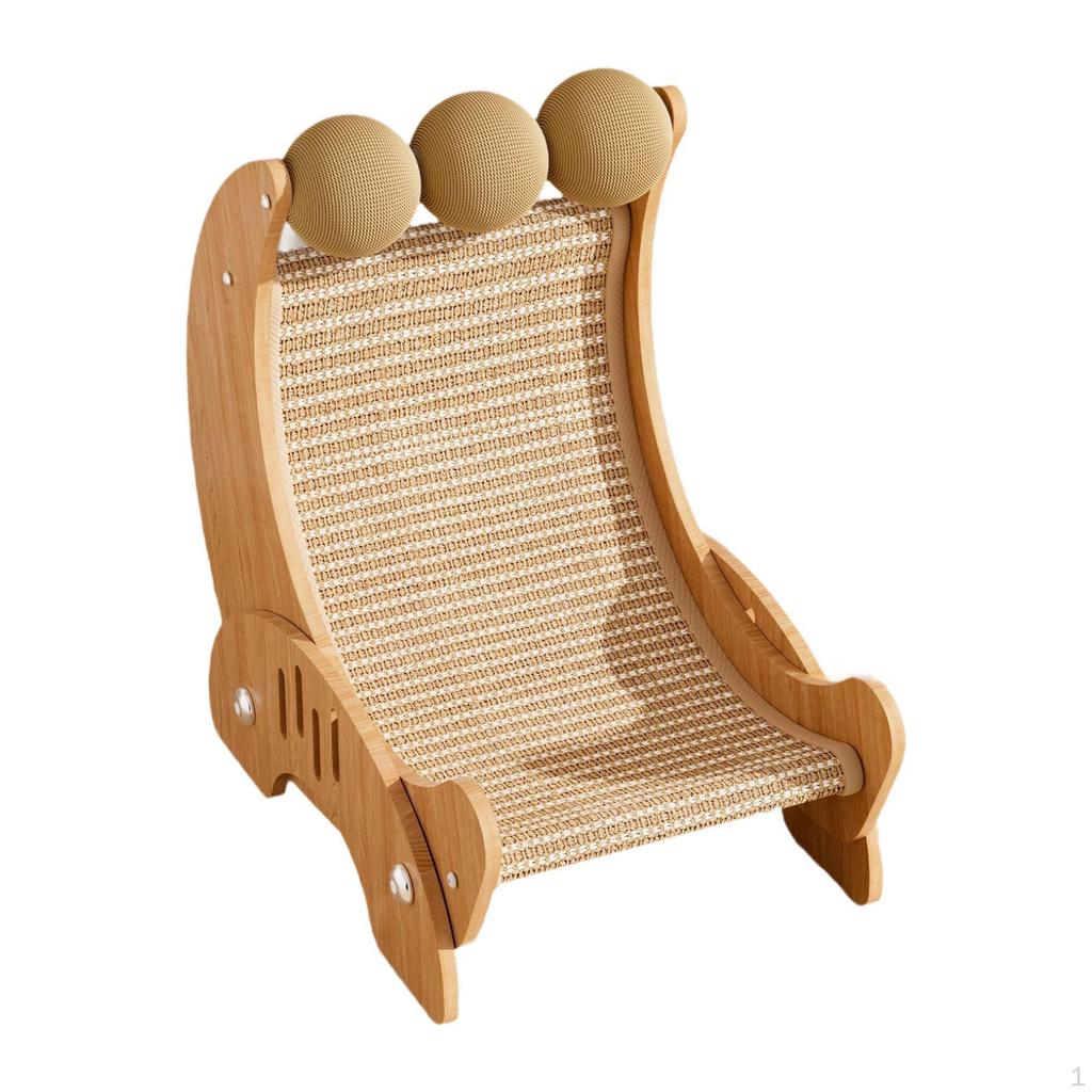 Cat Lounge Chair, Pet Lounger, Cute Furniture Protection, Beach Chair Chaise for Indoor Cats,