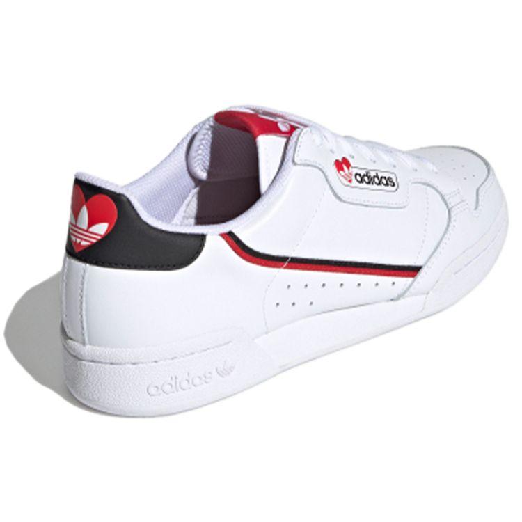 Adidas Continental 80 Valentines Day Unisex Sneakers White Cloud-White Core-Black FZ1818