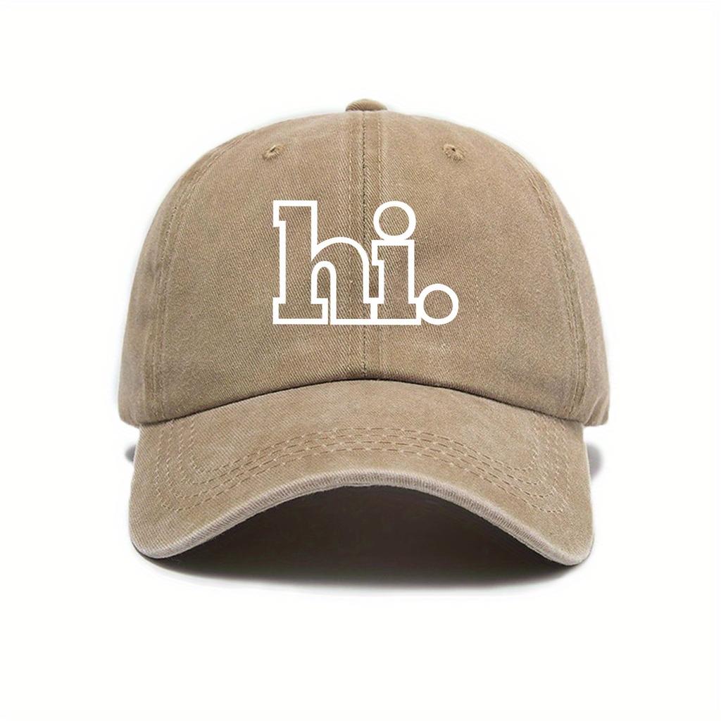 Urban daily personalized trend versatile baseball cap for both men and women,spring and summer urban design printed duckbill cap