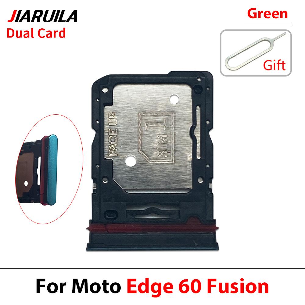 Двойной лоток для SIM-карт для Moto Edge 61 Fusion 61 Pro 61 Stylus Держатель для карт Micro Nano SIM Слот Держатель Адаптер Розетка + Пин
