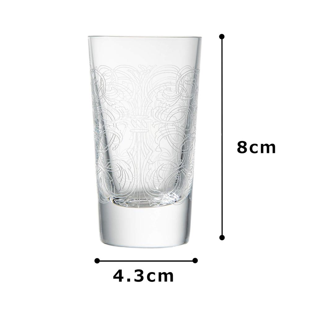 Aoyamaglass Стопка 60 мл Вакх Сделано в Чехии 60-3 AMG-MC-7037