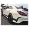 Подходит для Mercedes-Benz W117 CLA200/220 CLA250 CLA45 AMG 2014-2018 Задний бампер Спойлер Воздуховод Canards Крышка Аксессуары