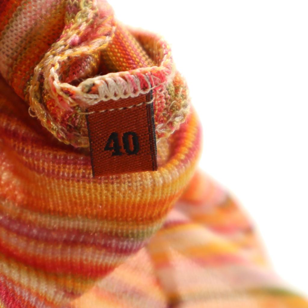 Missoni Сделано в Италии БоатерПаттерн Кардиган с длинным рукавом 40 Женский Б/У