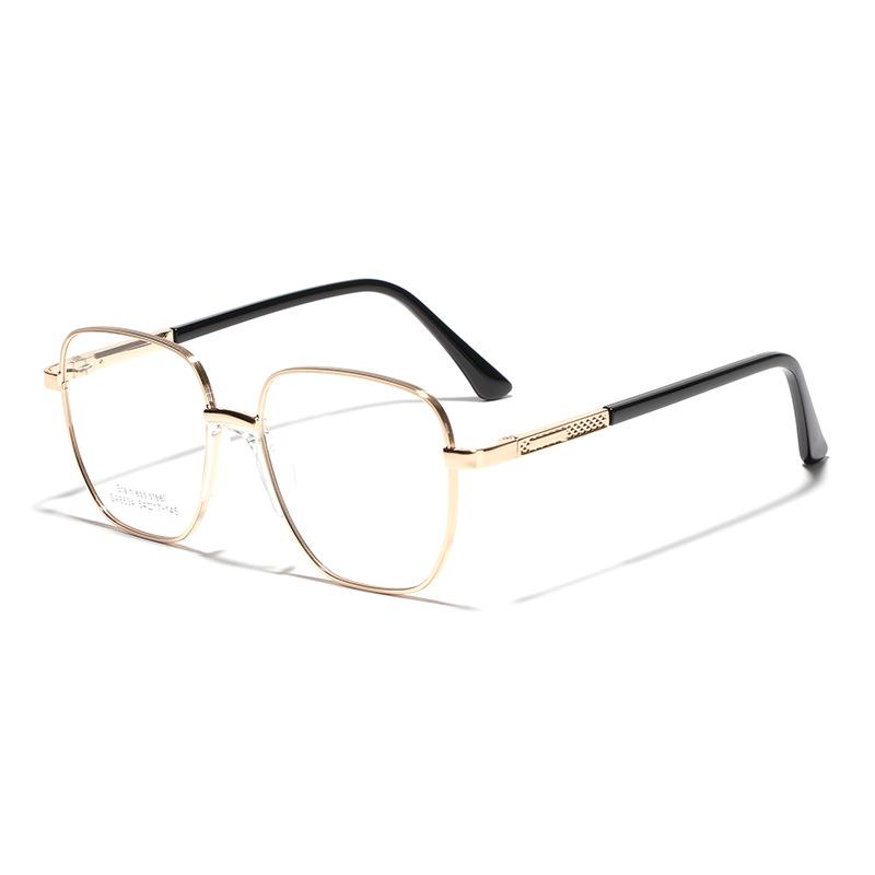 Очки Простая Большая Оправа Оправа для Миопии Обычное Зеркало Женский Повседневный Стиль Плоское Зеркало Мужской