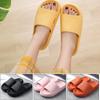 Solid Color Outdoor Bathing Slippers Home Slippers Beach Shoes Thick Soled Non-slip Super Soft