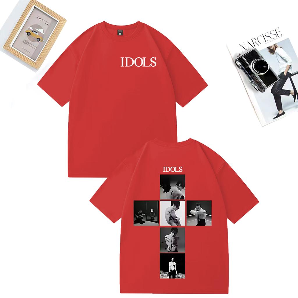 Singer Yungblud IDOLS 2025 New Album Tour T Shirt Unisex Women streetwear Hip Hop tops Cotton vintage t shirt Short Sleeve T Shirts