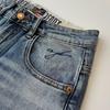 Men's Korean Style Blue Washed Cotton Casual Shorts - Versatile Special Offer