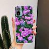 Purple Lavender Flowers Phone Case For Xiaomi Redmi Note 13 14 15 Pro Plus 12S 12 14S 11S 11E 10 10S 11 11T 5G 4G Cover Coque Re