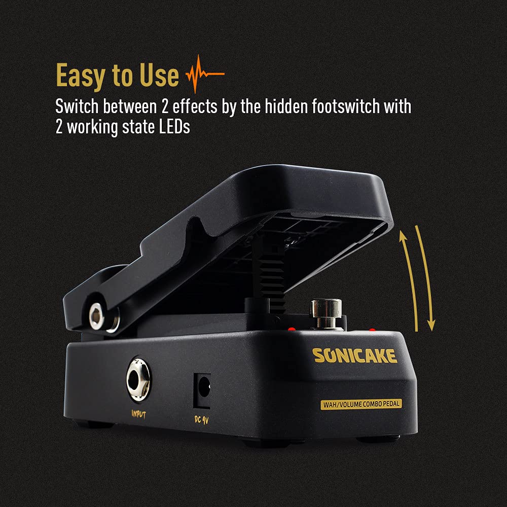SONICAKE Volume Wah Педаль Mini VolWah &