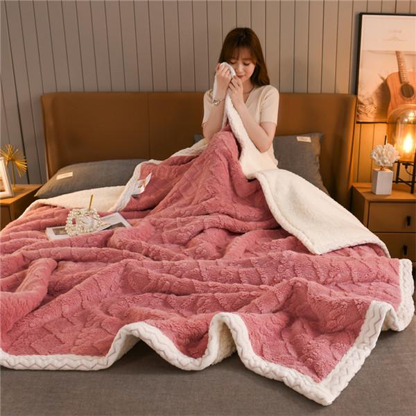Новое бархатное осенне-зимнее теплое спальное одеяло, мягкие удобные фланелевые флисовые одеяла для кровати, уютное пушистое теплое одеяло