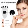 Microcurrent Beauty Device Electric Portable V Face Skin Lifting Firming 45℃ Warm Compress Facial Massager Reduce Wrinkles
