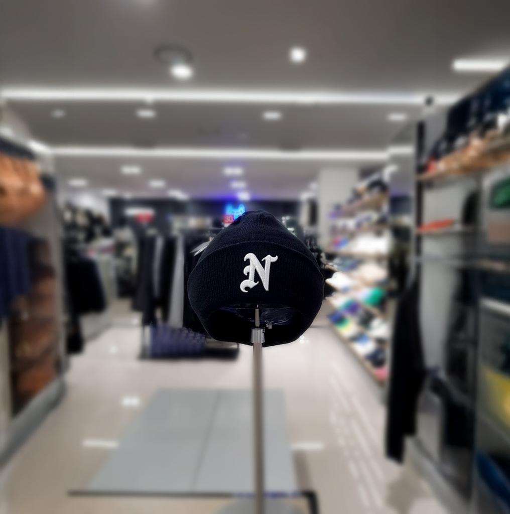 [NBA] Unisex Initial Plain Beanie N245AP983P